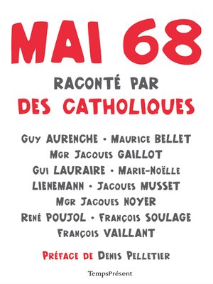 cover image of Mai 68 raconté par des catholiques